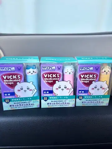 VICKS 메디케이티드 드롭스 3세트