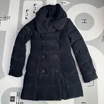 rienda 블랙 다운 코트