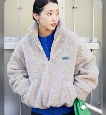 FREAK'S OUTDOORS 보아 하프 지퍼 아노락