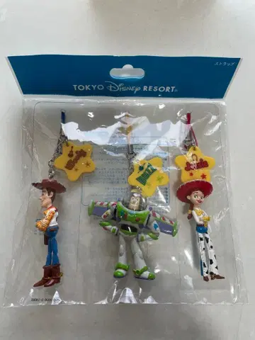 도쿄 디즈니 리조트 토이스토리 스트랩 세트 미개봉