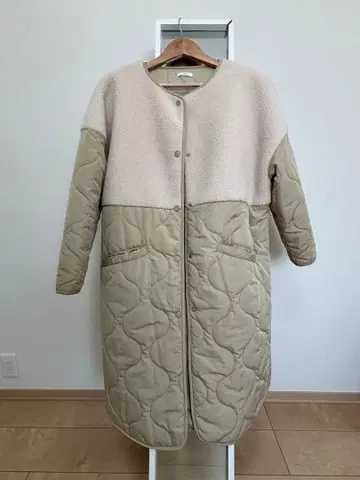 아이템즈 어반 리서치 보아 퀼트 코트