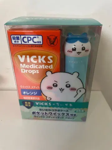 치이카와(먼작귀) VICKS 메디케이티드 드롭스 오렌지