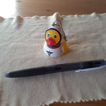 Firefly Aero Spece 러버 덕 우주복 오리 키링