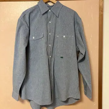 L.L.Bean REG LARGE 블루 긴팔 셔츠