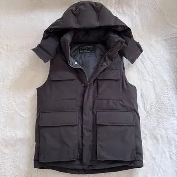 UNITED ARROWS 그린 라벨 릴랙싱 다운 베스트 블랙