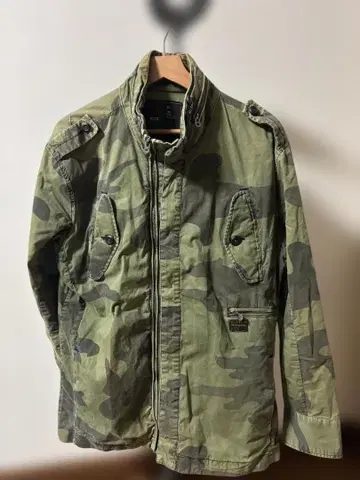 G-STAR RAW 카모플라쥬 밀리터리 자켓