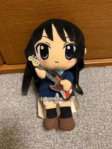 [케이온!] 목 까딱거리는 봉제 인형 - 미오 (택 포함)