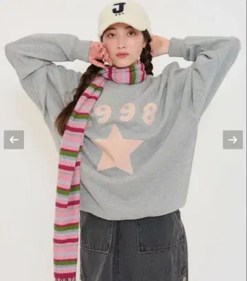 스트라이프 디자인 머플러 tina 핑크 여성용 넥타이 목