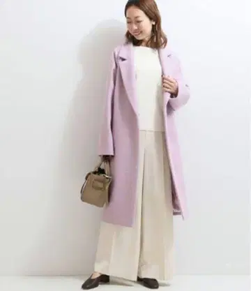 노블 Noble 압축 반지 트위드 코트