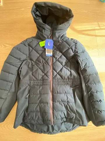 TOMMY HILFIGER 후드 부착 다운 자켓 네이비