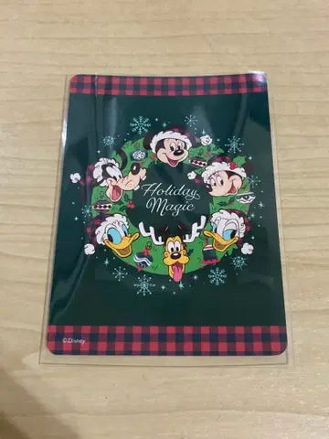 디즈니 스토어 가위바위보 카드 온라인 한정판