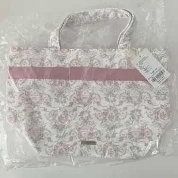 메종 드 플뢰르 토트 미개봉 핑크 리본 백