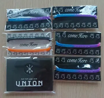 KAT-TUN 러버 밴드 & 팔찌 come here UNION