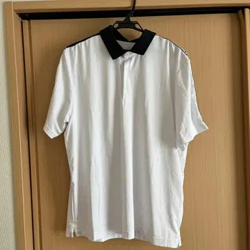 언더아머 화이트 피케 셔츠