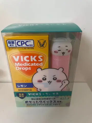 VICKS x 치이카와 (먼작귀) 콜라보 비 메디케이티드 드롭스