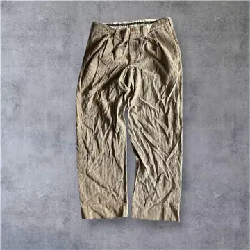 90s archive L.L.Bean 코듀로이 2턱 와이드 팬츠 34