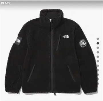 THE NORTH FACE 블랙 플리스 자켓