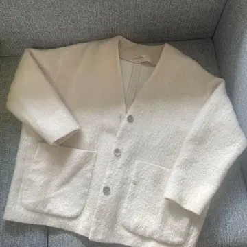 요리 울 모헤어 샤기 자켓 핑크