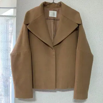 카멜 코트 자켓