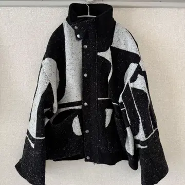 knuth marf accent pattern knit jacket