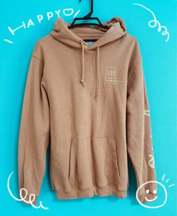 미사용! GAP 베이지 후드티 EST. 1969