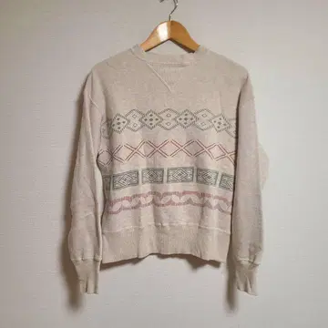 웨어하우스 헬러스 카페 맨투맨 셔츠 트레이닝복 네이티브 무늬 38