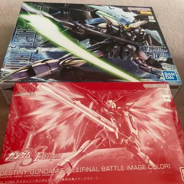 MG 데스사이즈 헬과 HG 데스티니 SpecII