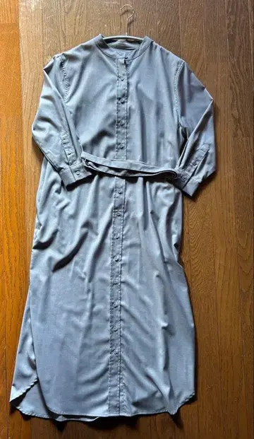 소주 soeju 밴드 카라 셔츠 원피스 tall