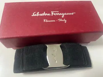 Salvatore Ferragamo 블랙 리본 머리핀