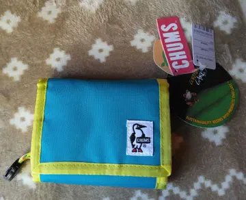 CHUMS 3단 폴더형 지갑 파랑/노랑