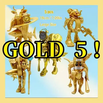 이탈리안 브레인 로트 피규어 합체 시리즈 대형 사이즈 5체