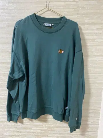 톰앤제리 L 사이즈 그린 맨투맨