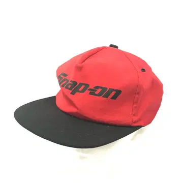 M12/002 Snap-on 스냅온 캡 모자 레드 블랙