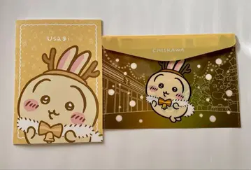 세븐일레븐 치이카와 클리어 파일&노트 세트
