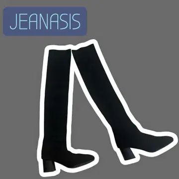 JEANASIS 리브 니하이 부츠