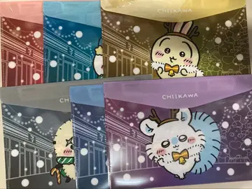 치이카와 세븐일레븐 오리지널 플랫 케이스 6장 세트