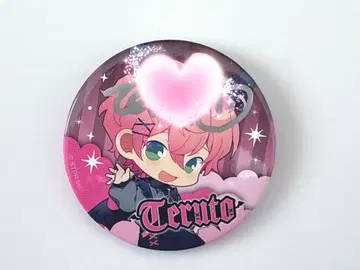 knightA 테루토군 사인 포함 캔뱃지 Mid Knight Party