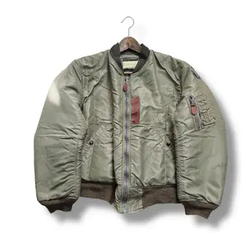 버즈릭슨 B-15C 플라이트 자켓 세이지 그린