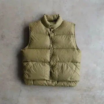80s90s L.L.Bean 엘엘빈 다운 베스트 USA 베이지 L