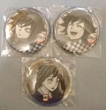 귀멸의 칼날 다이닝 즐거운 복권 캔뱃지 토미오카 기유