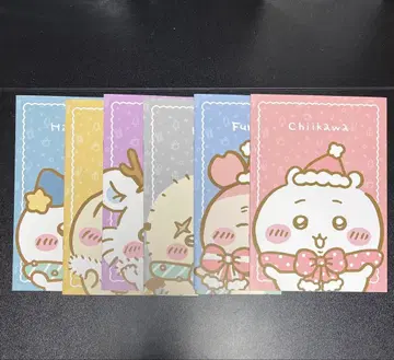 세븐일레븐 치이카와(먼작귀) A5 노트 6종 6매 세트