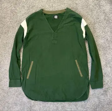 Noise craft 리메이크 풀오버 V넥 서멀 밀리터리