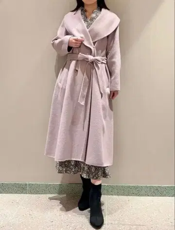 새상품 스나이델 빅 칼라 리버 코트 사이즈 1