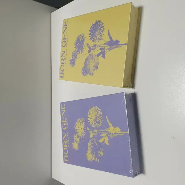 김재중 Born Gene 앨범 퍼플/옐로우 세트