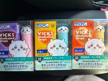 치이카와 VICKS 메디케이티드 드롭스 3개 세트