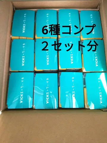 VICKS 빅스 메디케이티드 드롭스 레몬맛 치이카와 6종