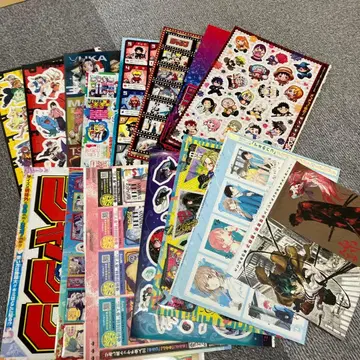 주간 소년 점프 부록 15점 미사용