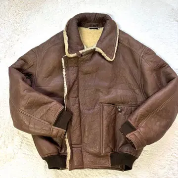 GIAN MARCO VENTURI 무스탕 자켓 48 양가죽 가죽