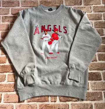 새상품급 APPLEBUM ANGELS 맨투맨 오타니 쇼헤이