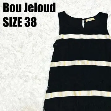 부즈루드 슬리브리스 레이스 원피스 블랙 38 [ 310 ]